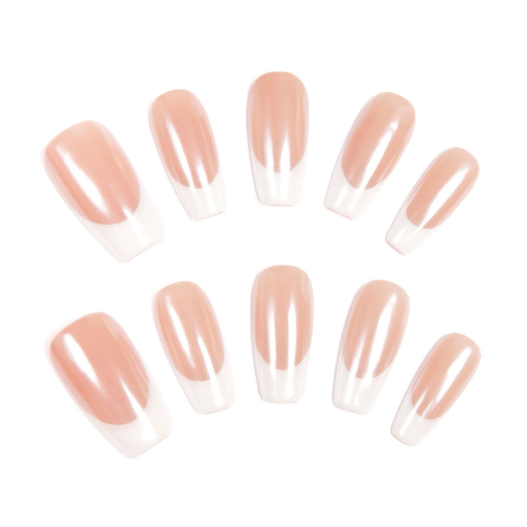 Barely-There Blush Couture French Tip