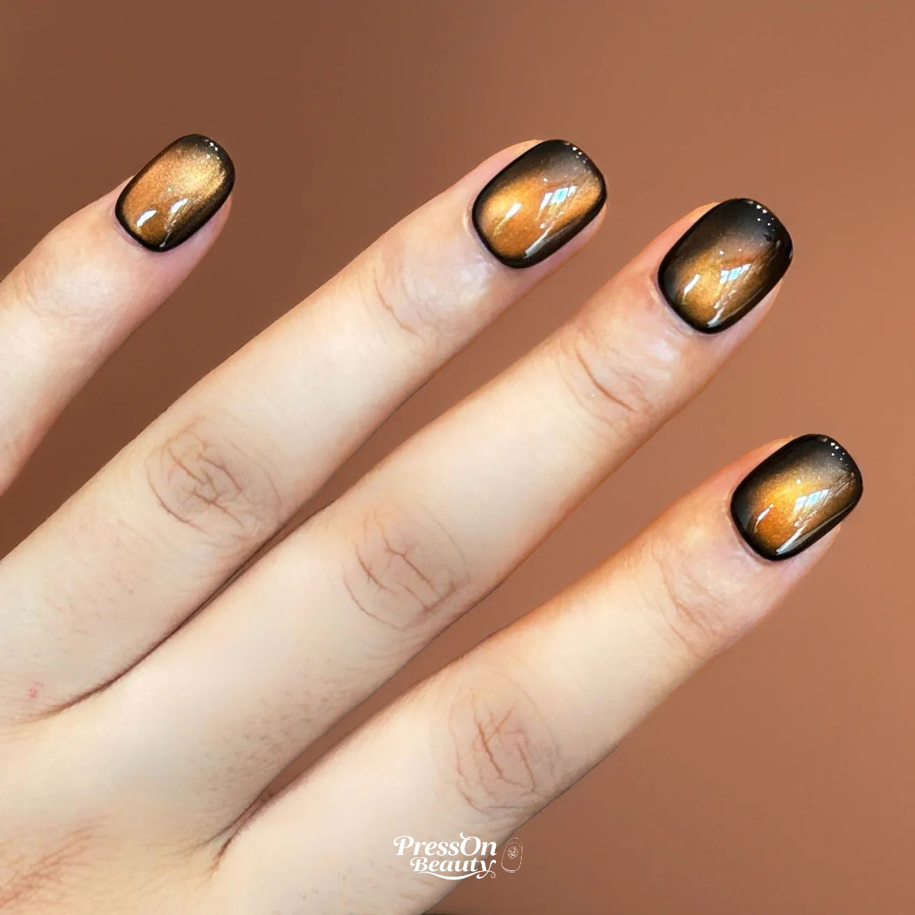 Luxury Caramel Tortoise Shell Gradient