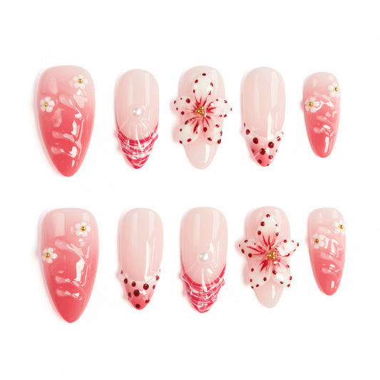 Sakura Frosting 3D Floral Sweet-Girl