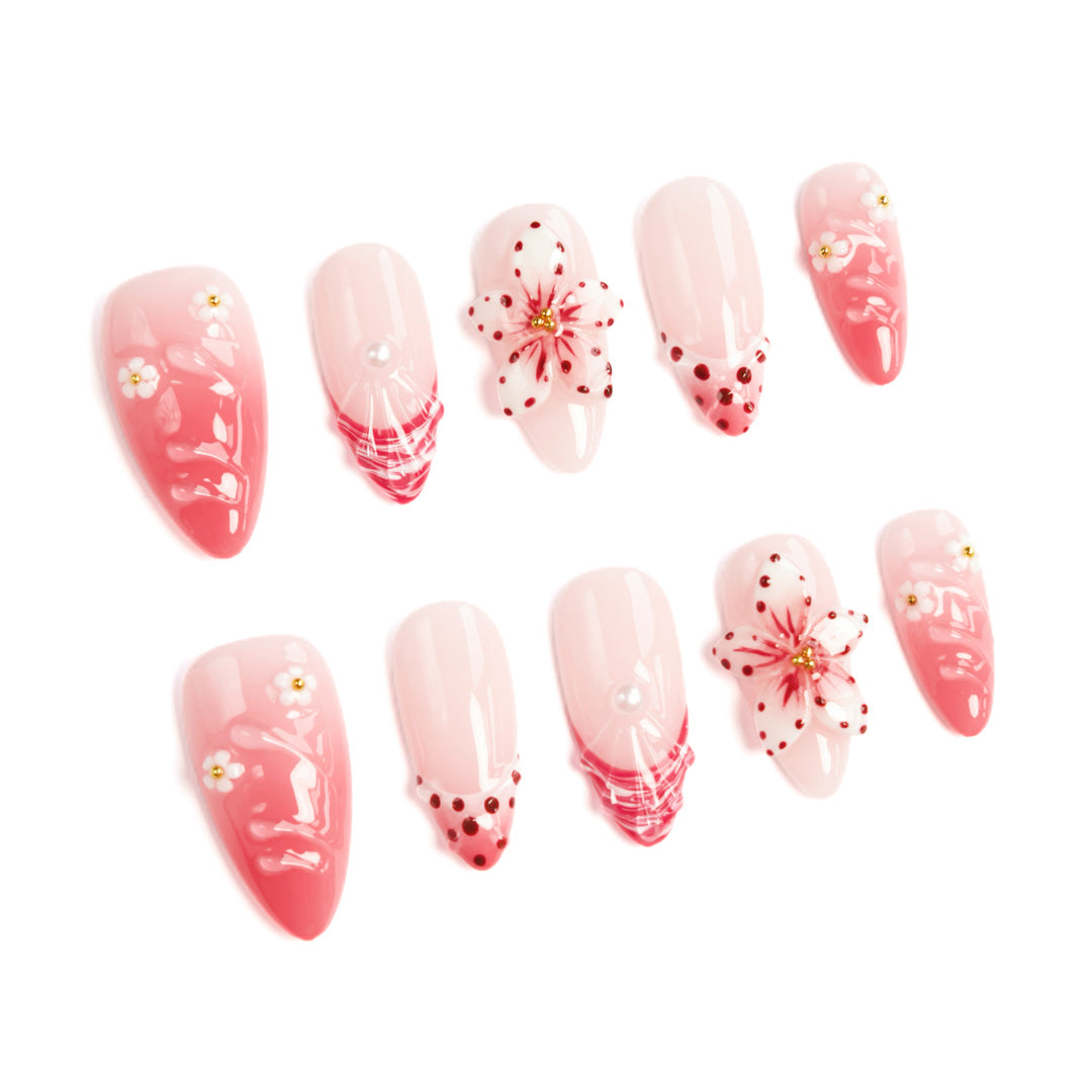 Sakura Frosting 3D Floral Sweet-Girl
