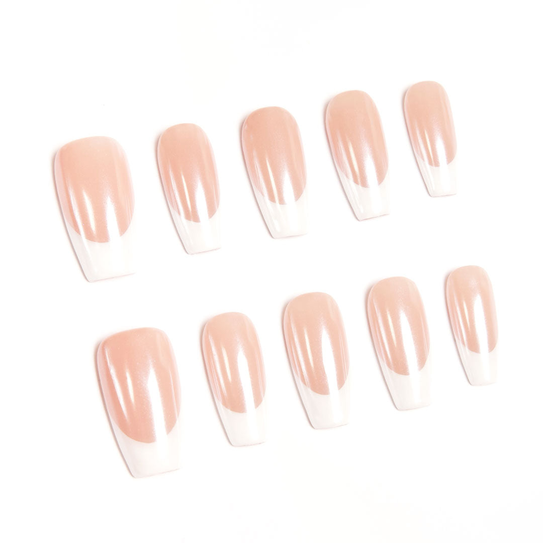 Barely-There Blush Couture French Tip