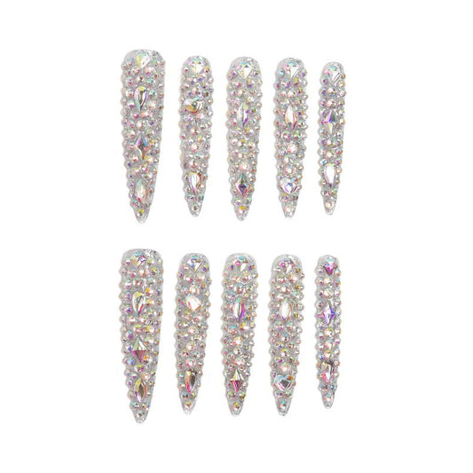 Aurora Galaxy Weave Stiletto