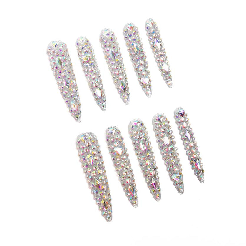 Aurora Galaxy Weave Stiletto