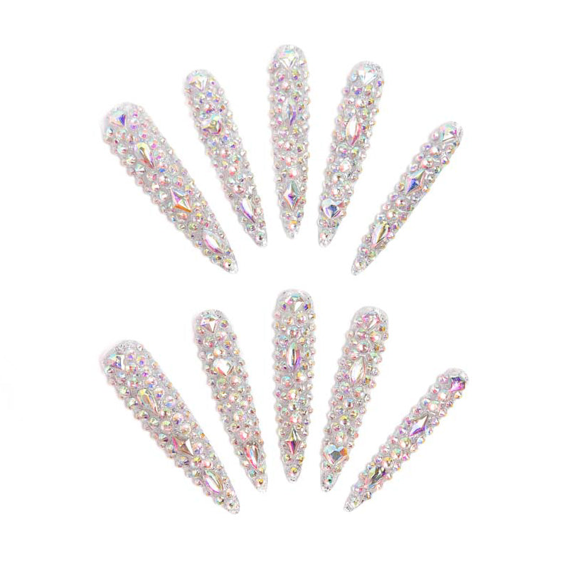 Aurora Galaxy Weave Stiletto