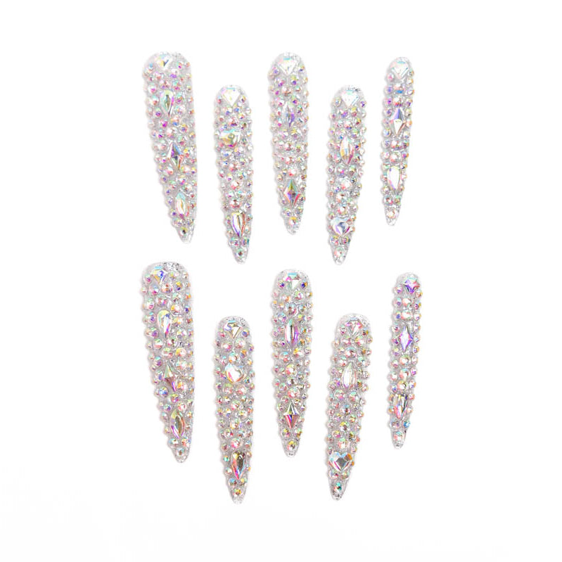 Aurora Galaxy Weave Stiletto