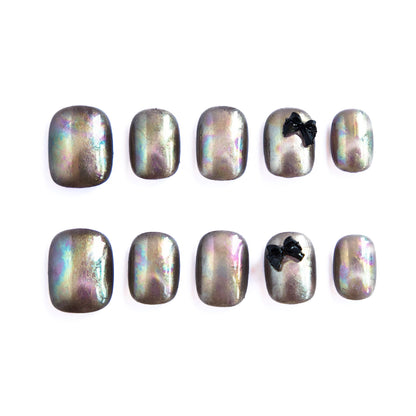 Moonlit Iridescent Bow