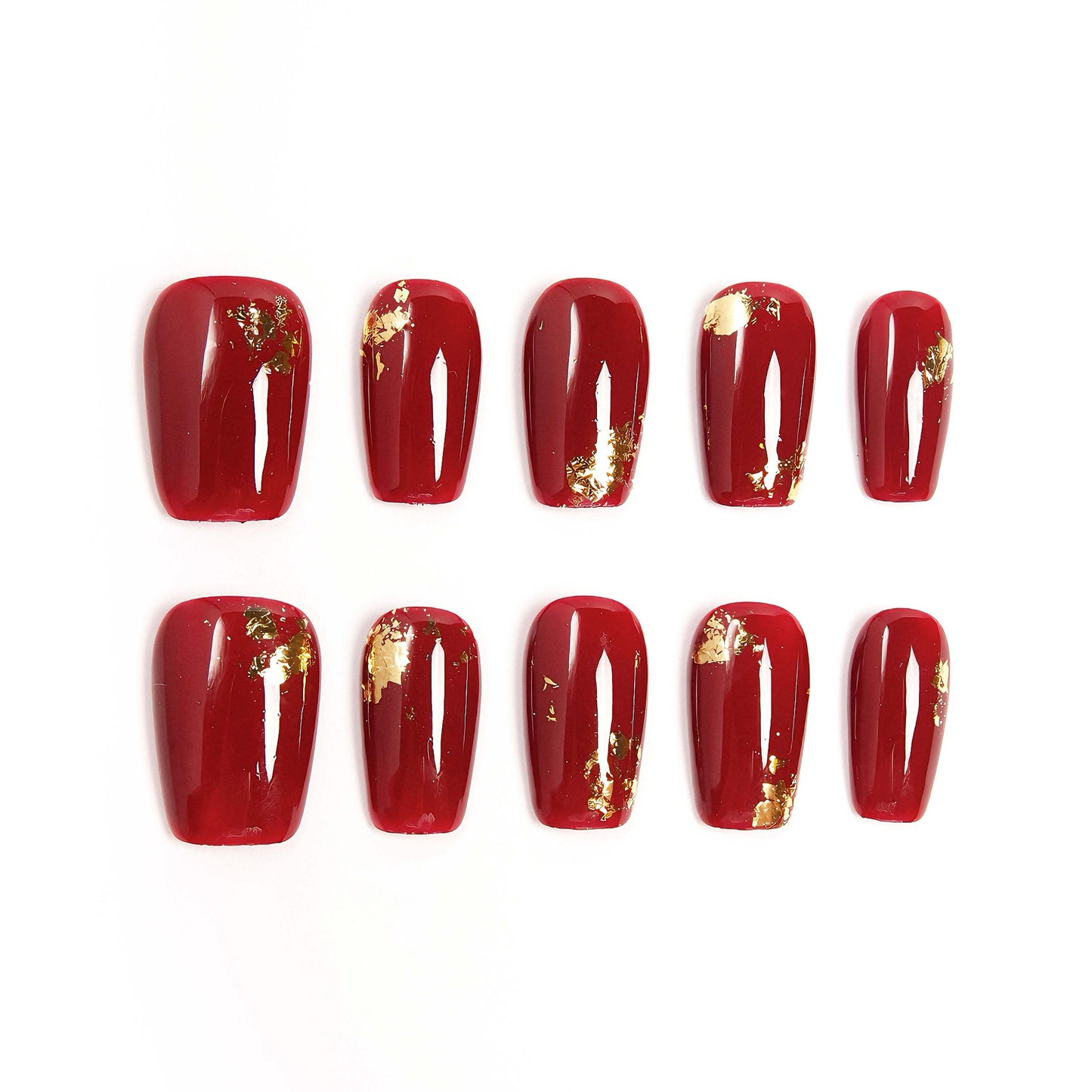Crimson Gold Leaf