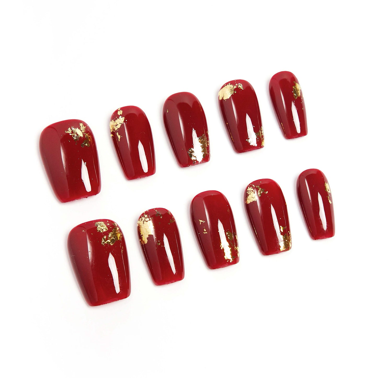 Crimson Gold Leaf