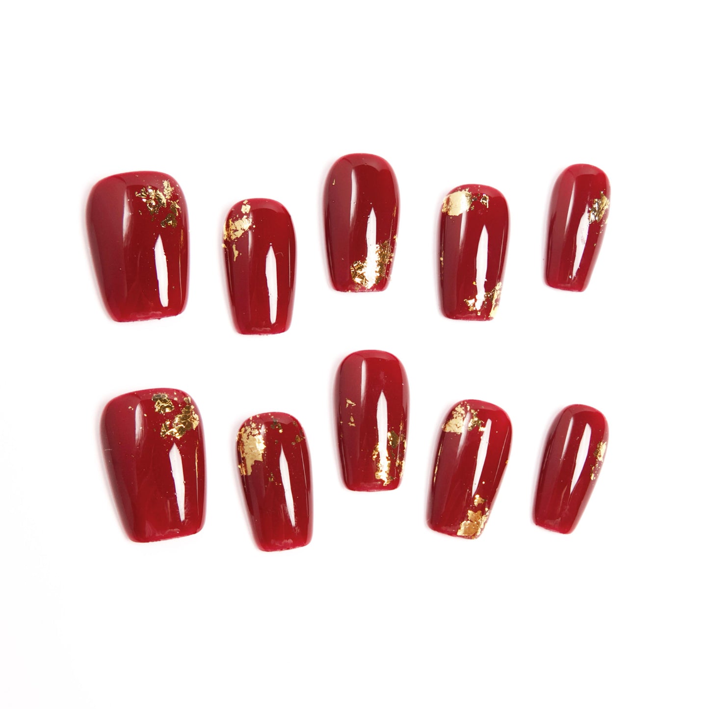 Crimson Gold Leaf