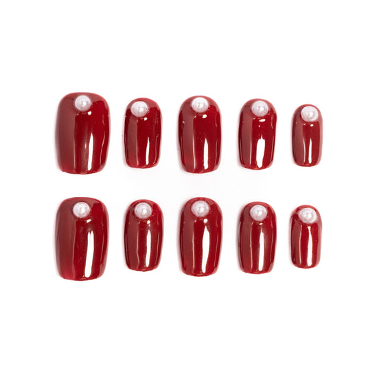 Burgundy Pearl Accent