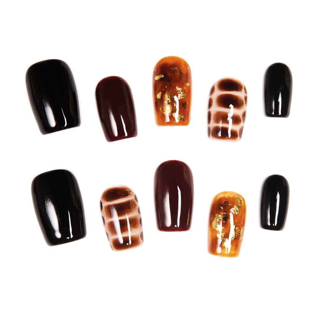 Midnight Gilded Tortoise-Shell Noir Luxe