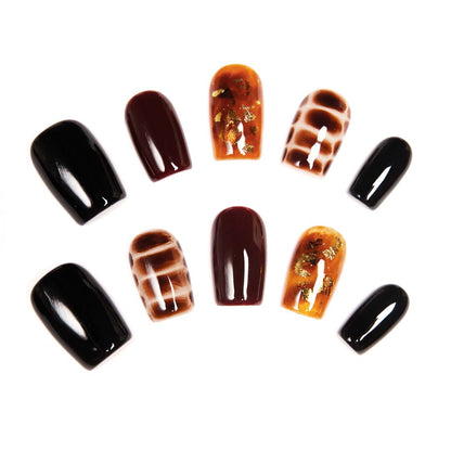 Midnight Gilded Tortoise-Shell Noir Luxe