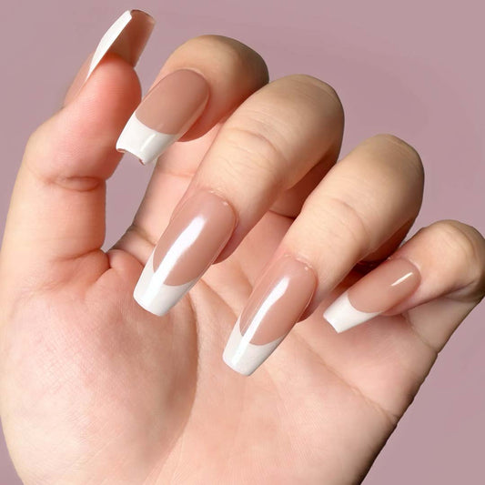 Barely-There Blush Couture French Tip