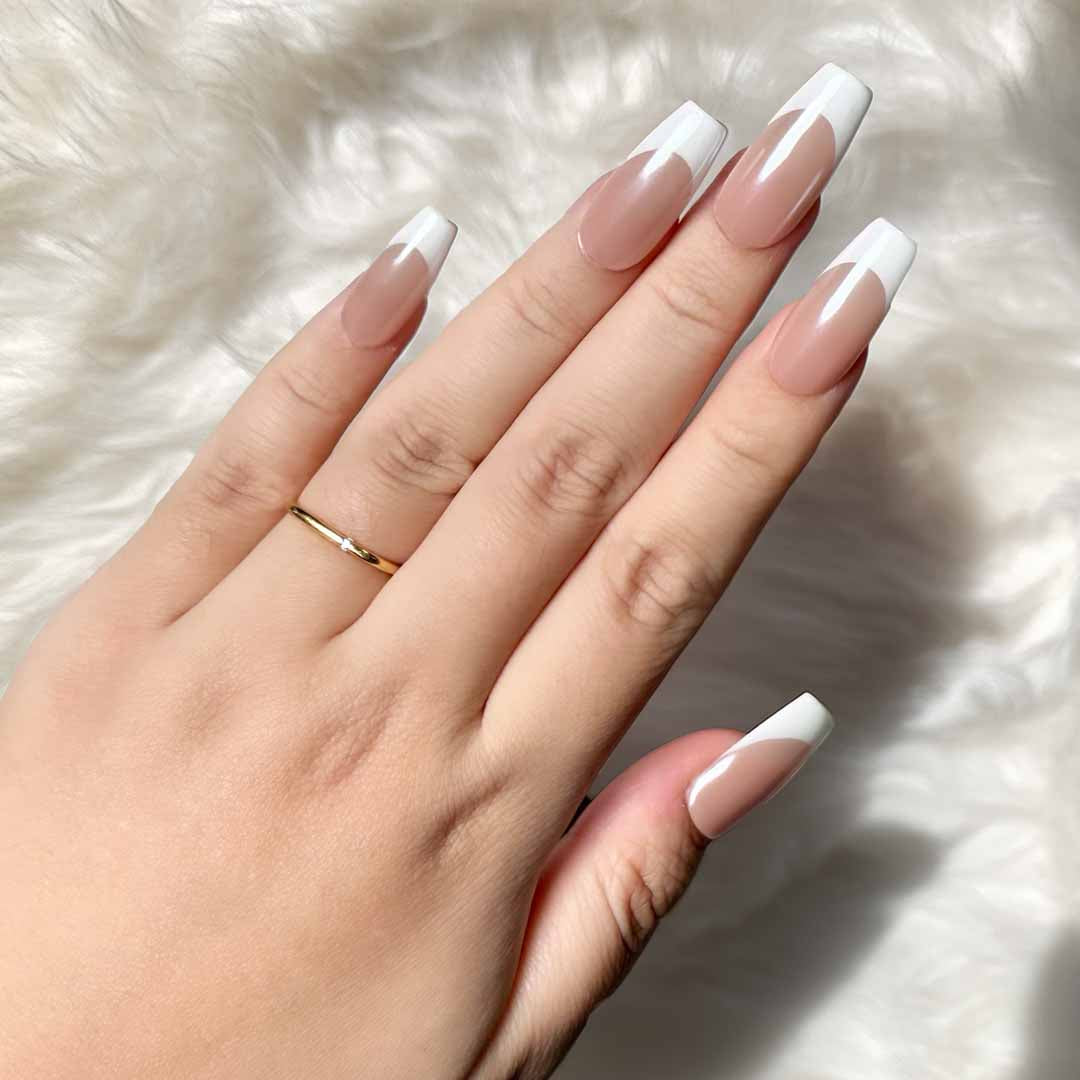 Barely-There Blush Couture French Tip