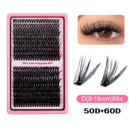 400PCS Viral Wispy Lash Clusters