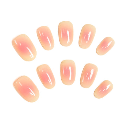 Peach-Melba Glass Gradient Luxe