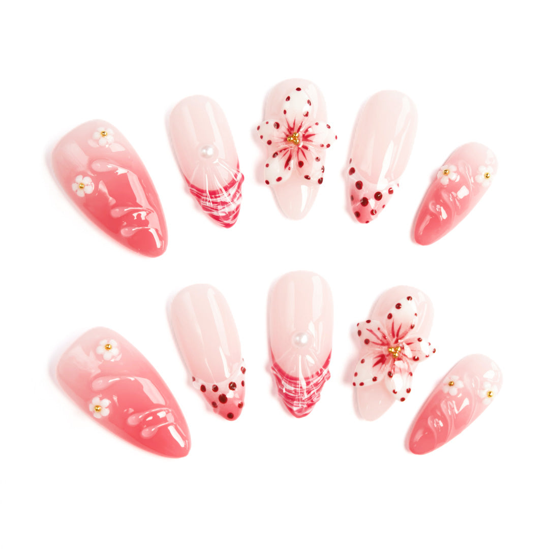 Sakura Frosting 3D Floral Sweet-Girl