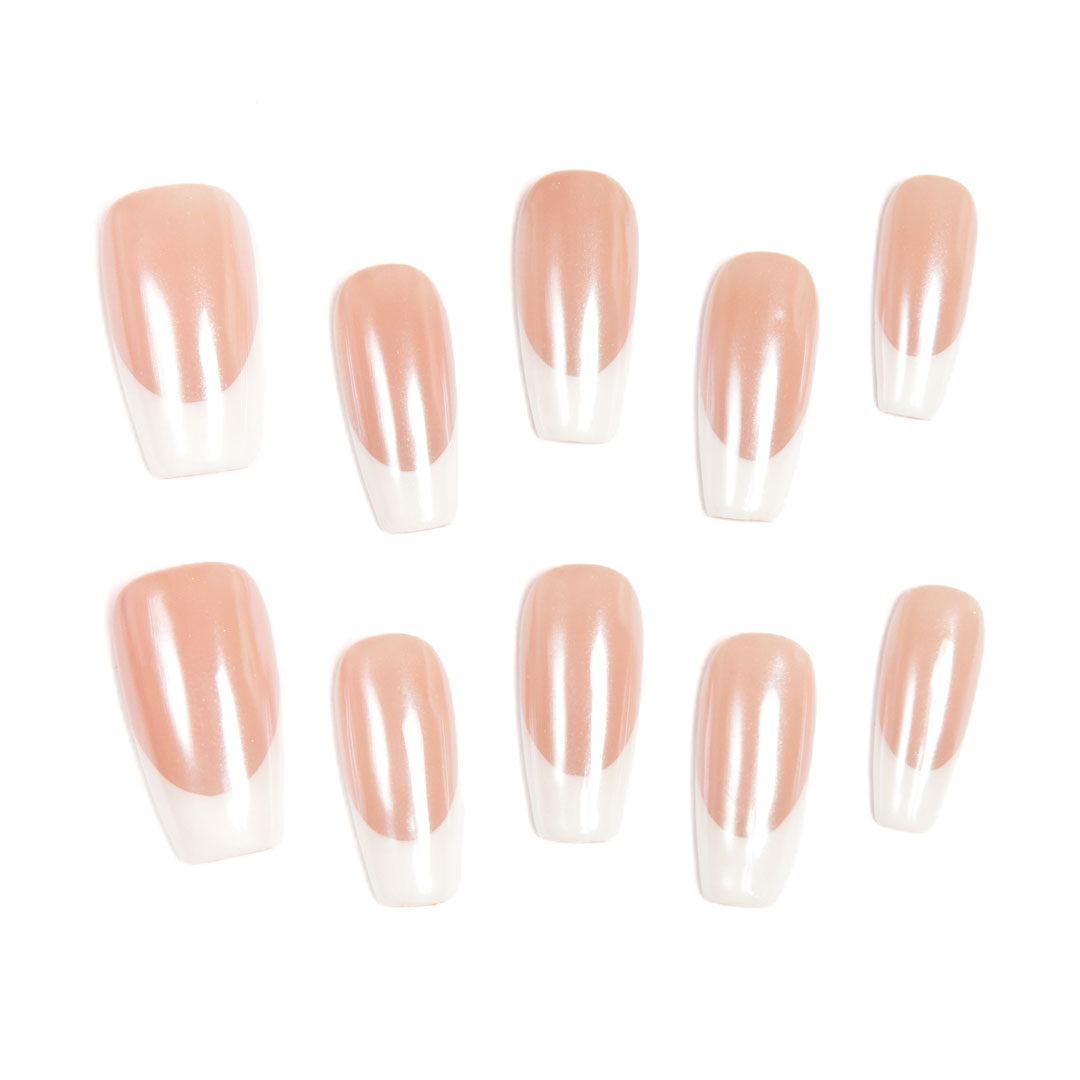 Barely-There Blush Couture French Tip